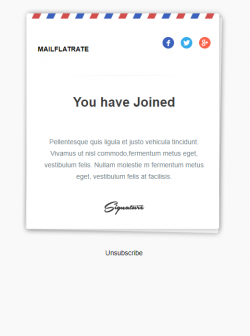 E-mail template 5-min
